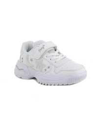 SNEAKERS PRIMIGI BAMBINA NAPPA PU  BIANCO 1467000      