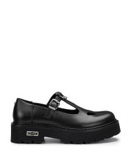 MOCASSINO CULT DONNA SLASH 4216 LOW W LEATHER BLACK W/ PIERCING CLW421600