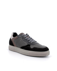 SNEAKERS IGI&CO UOMO IN PELLE NERO/GRIGIO SCURO 6633511