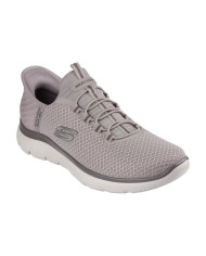 SNEAKERS SKECHERS UOMO SLIP-INS SUMMIT HIGT RANGE TAUPE 232457
