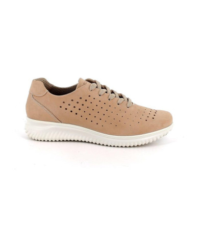 SNEAKERS ENVAL SOFT DONNA  NABUK SOFT BEIGE SCURO 1264633  