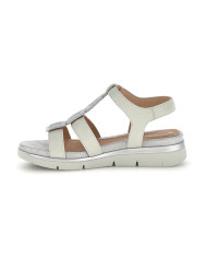 SANDALI STONEFLY DONNA ELODY 27 NAP/GLITTER STEAM GRAY/IVORY METAL 223660 EDT