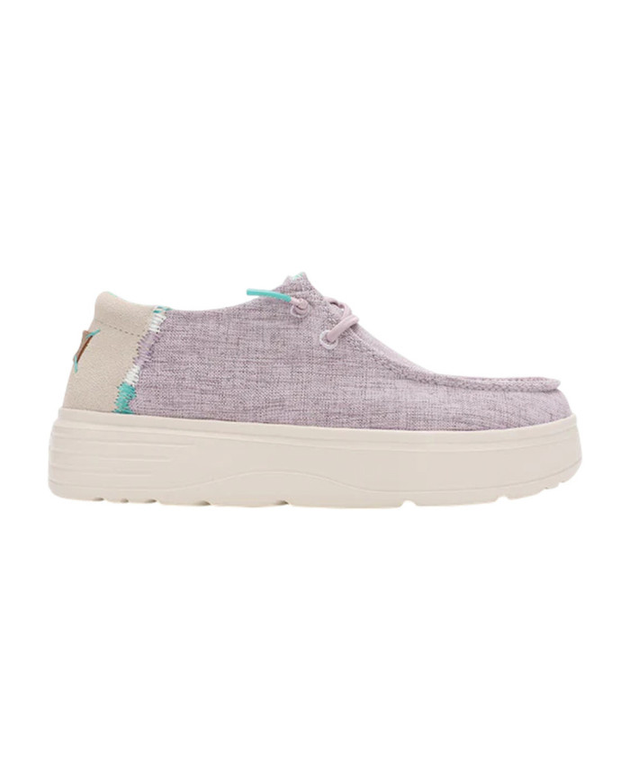 MOCASSINO PITAS DONNA WALLABI POPPY LILLA S26W-BOK-PPY