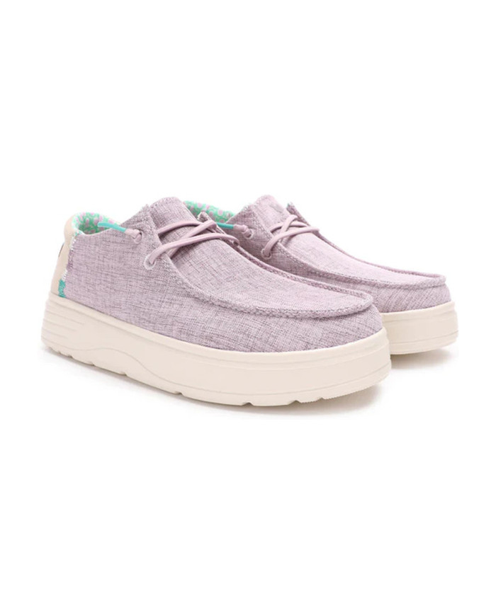 MOCASSINO PITAS DONNA WALLABI POPPY LILLA S26W-BOK-PPY