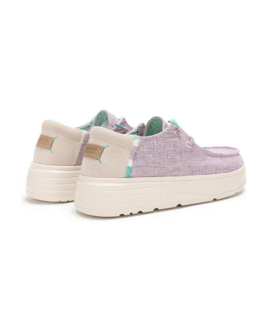 MOCASSINO PITAS DONNA WALLABI POPPY LILLA S26W-BOK-PPY