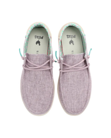 MOCASSINO PITAS DONNA WALLABI POPPY LILLA S26W-BOK-PPY