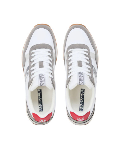 SNEAKERS NAPAPIJRI UOMO COSMOS WHITE/GREY/NAVY S6COSMOS01/NYP K01
