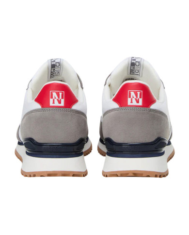 SNEAKERS NAPAPIJRI UOMO COSMOS WHITE/GREY/NAVY S6COSMOS01/NYP K01
