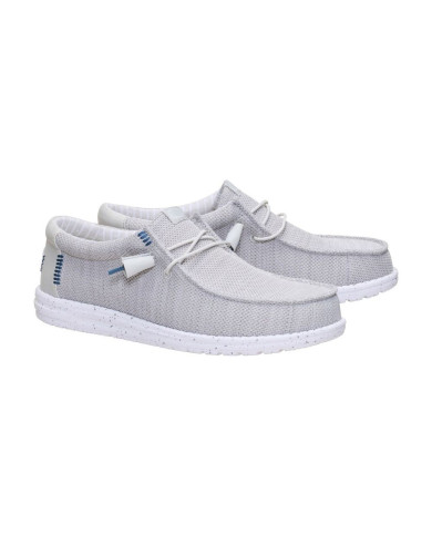 Mocassino Hey Dude Wally Stretch Sox Uomo Bianco
