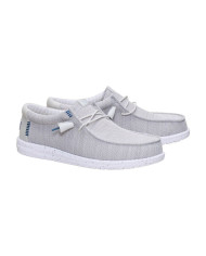 Mocassino Hey Dude Wally Stretch Sox Uomo Bianco