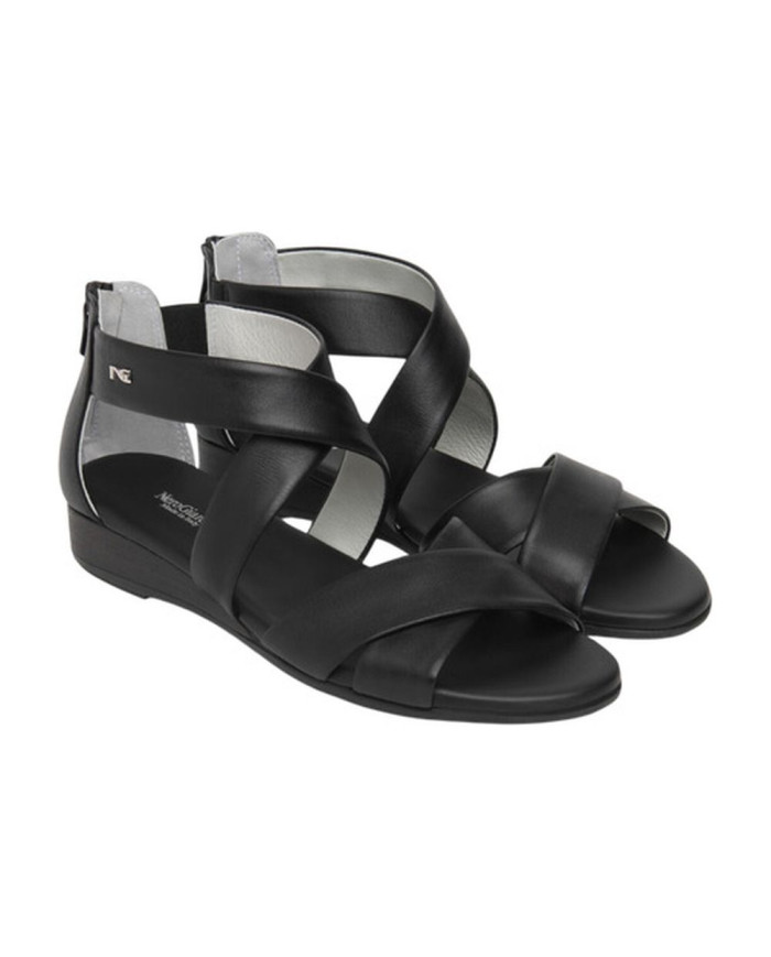 SANDALO CON TACCO NEROGIARDINI DONNA TAMIGI NERO TR VIESTE 415 NERO TACCO 2,5CM E615830D/100
