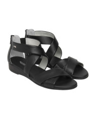 SANDALO CON TACCO NEROGIARDINI DONNA TAMIGI NERO TR VIESTE 415 NERO TACCO 2,5CM E615830D/100