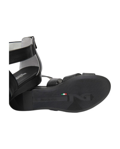 SANDALO CON TACCO NEROGIARDINI DONNA TAMIGI NERO TR VIESTE 415 NERO TACCO 2,5CM E615830D/100