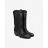 STIVALETTI NEROGIARDINI DONNA SAUVAGE NERO TPU ANZOLA CRISTINA TACCO 4,5CM I308282D/100