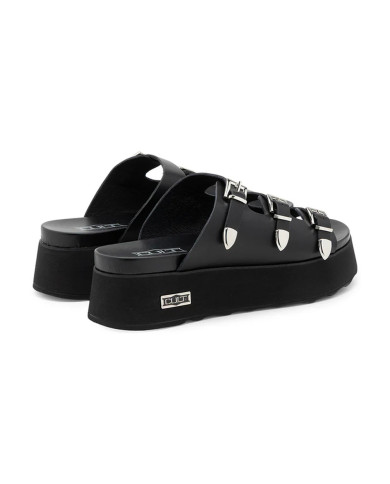 SANDALI CON SEPPA CULT DONNA JANIS 4739 SANDAL W LEATHER BLACK CLW473900 
