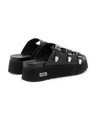 SANDALI CON SEPPA CULT DONNA JANIS 4739 SANDAL W LEATHER BLACK CLW473900 
