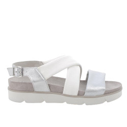 SANDALI  IGI&CO DONNA IN PELLE ARGENTO 5671011