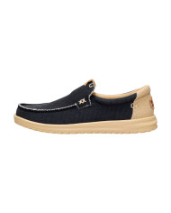 MOCASSINO HEY DUDE UOMO MIKKA BRAIDED BLACK/BOULDER TAN HD.40124 0RR