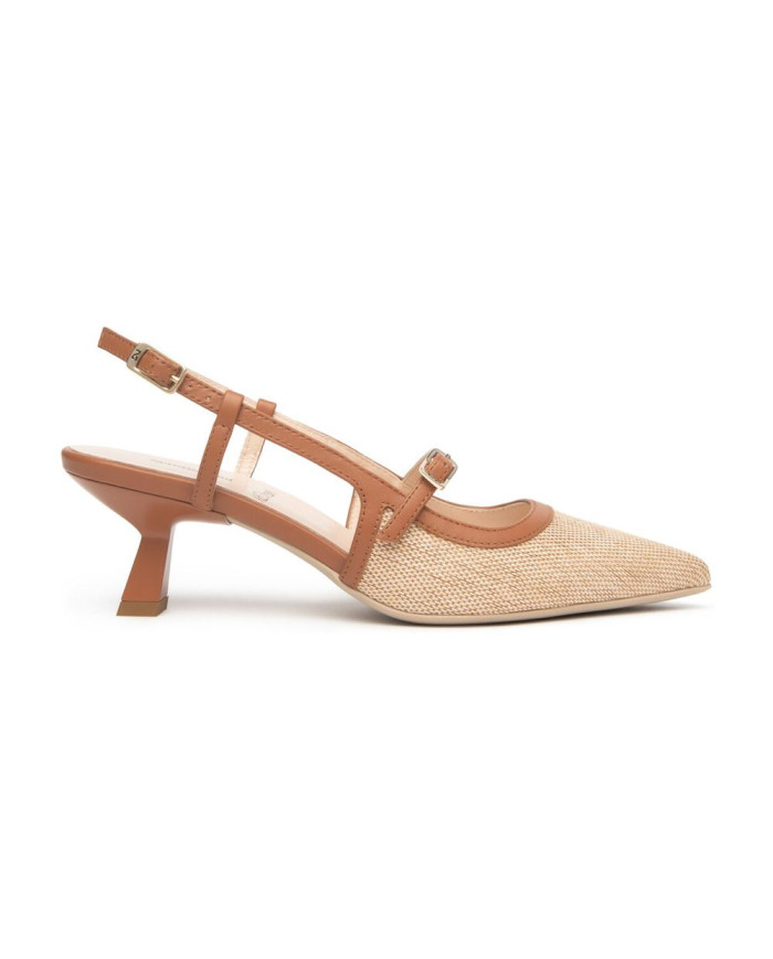 DECOLLETE' NEROGIARDINI DONNA T.PAGLIA FRESH 01/S  ARMENIA COGNAC TPU CLETO NATURALE E615471D/420