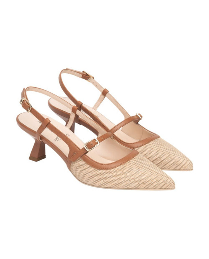 DECOLLETE' NEROGIARDINI DONNA T.PAGLIA FRESH 01/S  ARMENIA COGNAC TPU CLETO NATURALE E615471D/420