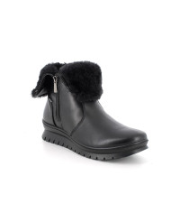 STIVALETTO IGI&CO DONNA IN PELLE NERO GORE-TEX 6658700