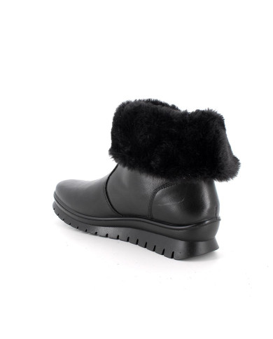 STIVALETTO IGI&CO DONNA IN PELLE NERO GORE-TEX 6658700