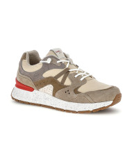  SNEAKERS LOTTO UOMO TOKYO SHINJUKU LEGGENDA LIGHT GRAY/WARM GRAY 4U/SEPIA LT BROWN 223841 EKL