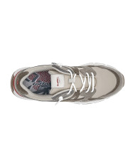  SNEAKERS LOTTO UOMO TOKYO SHINJUKU LEGGENDA LIGHT GRAY/WARM GRAY 4U/SEPIA LT BROWN 223841 EKL