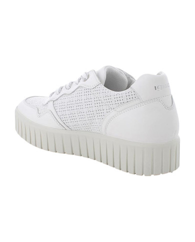 SNEAKERS IGI&CO DONNA NAPPA SOFT  BIANCO 1145800
