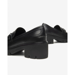 MOCASSINO NEROGIARDINI DONNA GUANTO NERO EVA URBANA NERO TACCO 6CM I513980D/100