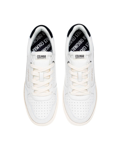 SNEKAERS COLMAR UOMO AUSTIN LOOK WHITE-BLACK AUSTIN L 033    
