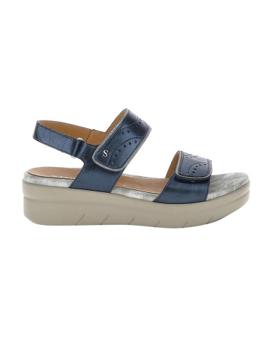 SANDALO CON ZEPPA STONEFLY DONNA AQUA III 31 LAMINATED LASER LIMO BLUE 223652 100