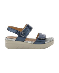 SANDALO CON ZEPPA STONEFLY DONNA AQUA III 31 LAMINATED LASER LIMO BLUE 223652 100