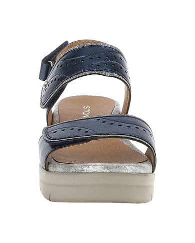 SANDALO CON ZEPPA STONEFLY DONNA AQUA III 31 LAMINATED LASER LIMO BLUE 223652 100