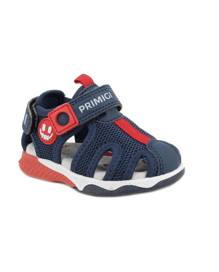 SANDALO PRIMIGI PRIMI PASSI BAMBINO T.RETE/NAPPA PU NAVY 1456155          