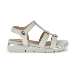 SANDALI STONEFLY DONNA ELODY 27 NAP/GLITTER STEAM GRAY/IVORY METAL 223660 EDT