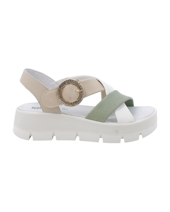 SANDALI CON ZEPPA IGI&CO DONNAFIO.BOT.KO/S.NA CON STRAP 1160011