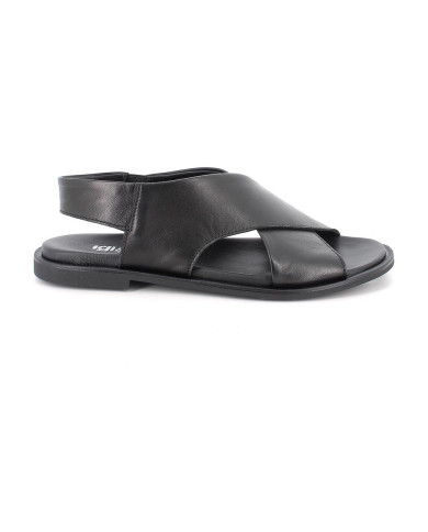 SANDALI IGI&CO DONNA VIT. CRUST NERO CON ELASTICO 1184700    
