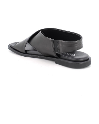 SANDALI IGI&CO DONNA VIT. CRUST NERO CON ELASTICO 1184700    