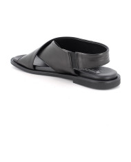 SANDALI IGI&CO DONNA VIT. CRUST NERO CON ELASTICO 1184700    