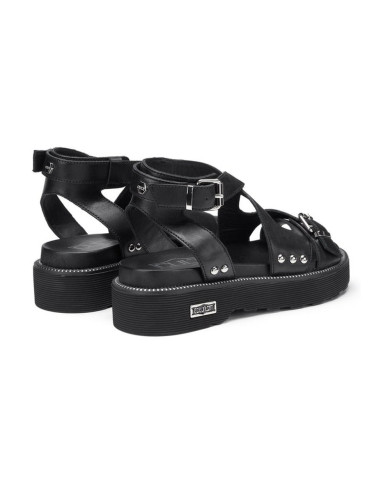 SANDALO CULT DONNA ZIGGY 4472 SANDAL W LEATHER BLACK CLW447200