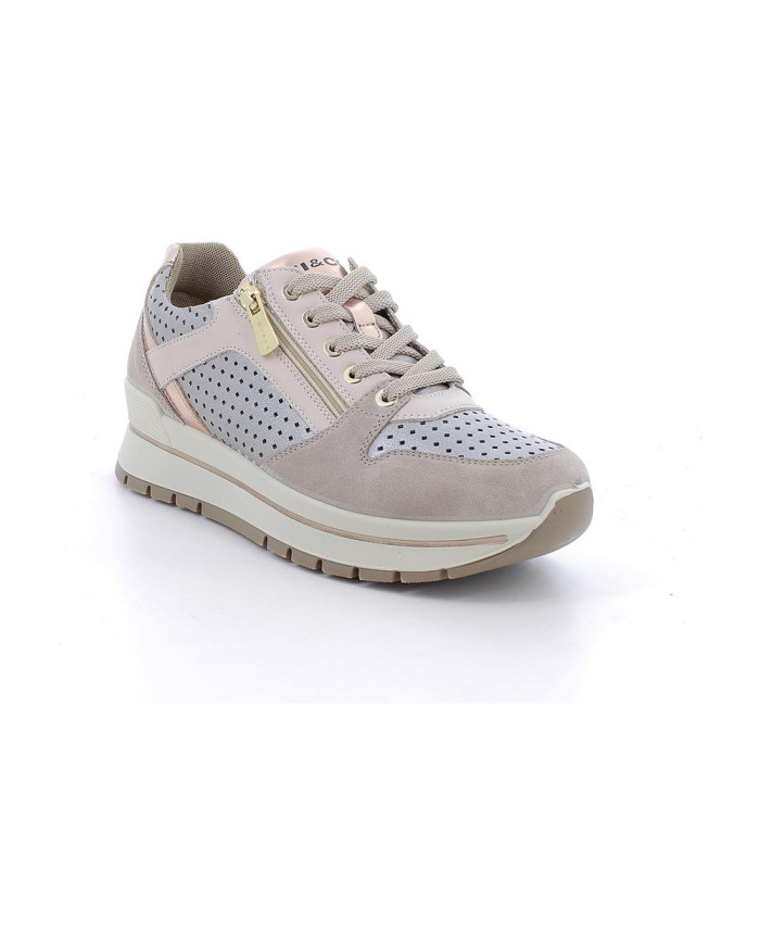 SNEAKERS CON ZEPPA IGI&CO DONNA SCAM.SU/SI.DUBA LACCI+ZIP 1156044