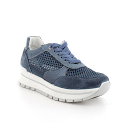 SNEAKERS IGI&CO DONNA SCAMOSCIATO TESSUTO JEANS BLU 5662244