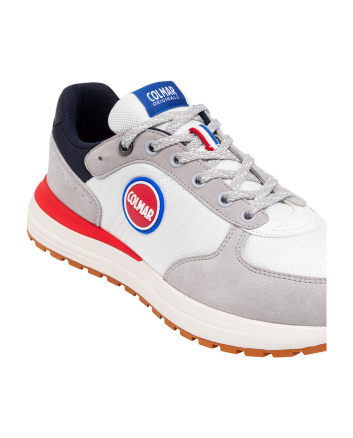 SNEAKERS COLMAR UOMO TRAVIS ORIGINALS WHITE-RED-NAVY TRAVIS O  014