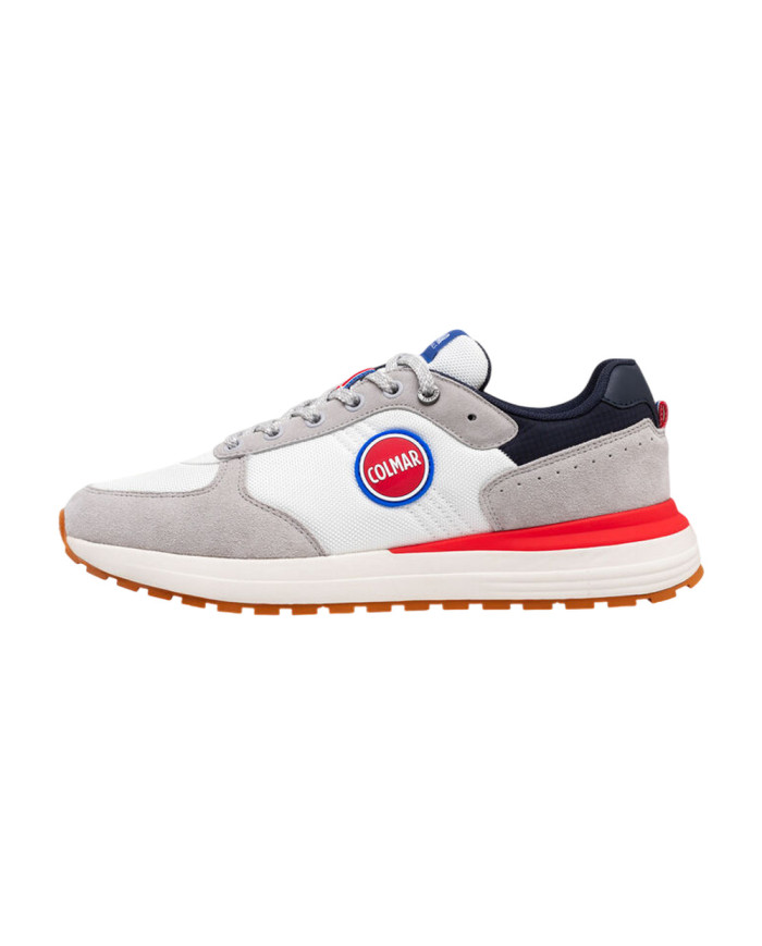 SNEAKERS COLMAR UOMO TRAVIS ORIGINALS WHITE-RED-NAVY TRAVIS O  014