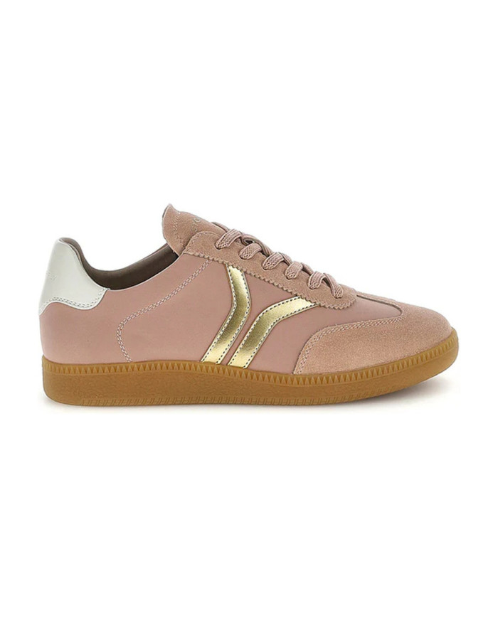 SNEAKERS STONEFLY DONNA MEXICO W 1 TEX/SUEDE CAMEO PINK/MUSTARD 223578 EBH