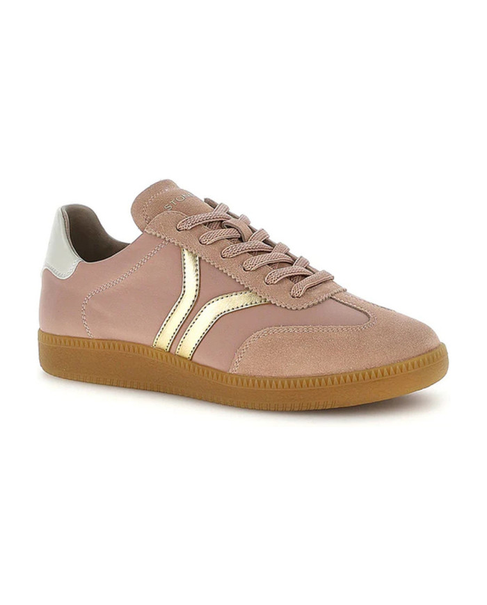 SNEAKERS STONEFLY DONNA MEXICO W 1 TEX/SUEDE CAMEO PINK/MUSTARD 223578 EBH
