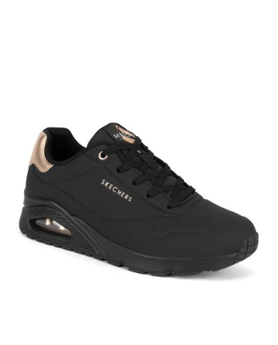 SNEAKERS SKECHERS UOMO UNO - GOLDEN AIR BLACK 177094 NAT