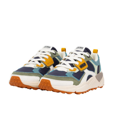 SNEAKERS COLMAR UOMO GARNER CHOICE NAVY-MULTICOLOR GARNER C 023 
