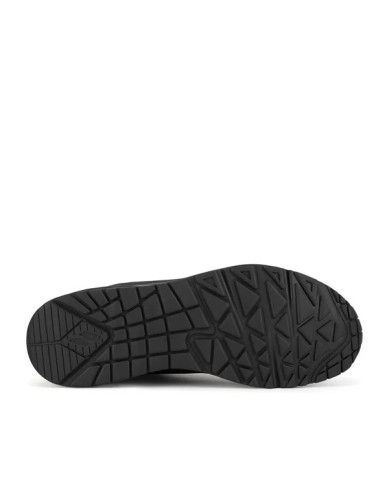 SNEAKERS SKECHERS UOMO UNO - GOLDEN AIR BLACK 177094 NAT